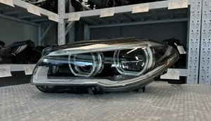 BMW 5 Series F10, F11, F18 LCI Adaptive LED Headlight LEFT USED GENUINE 7352481 - Picture 1 of 13