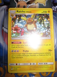 POKEMON PROMO (◕‿◕✿) RAICHU HOLO FOIL 21/40 NEUVE FRENCH MINT MC DO 2019 - Picture 1 of 2