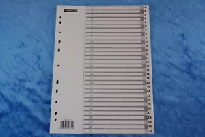 Ordner-Register Zahlenregister Register 1-31 A4 31tlg. Karton Smead - Bild 1 von 4
