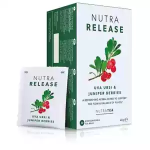 Nutra Tea Release Tisana 20 Bustine di Tè - Supporta il Flusso e l'equilibrio dei Fluidi - Foto 1 di 5