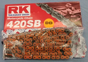 RK Kette 420 SB 112 orange Motorradkette / Antriebskette für z.B. Simson KR51/2 - Bild 1 von 1