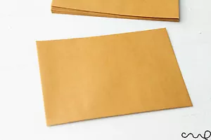 Juego de 10 sobres únicos de color marrón amarillento C5 adhesivo de papel Kraft fuerte - Imagen 1 de 5