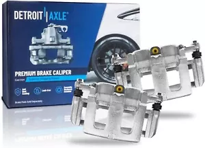 Detroit Axle-2 Front Brake Calipers for Ford Explorer Taurus Flex Lincoln MKT MK - Picture 1 of 16