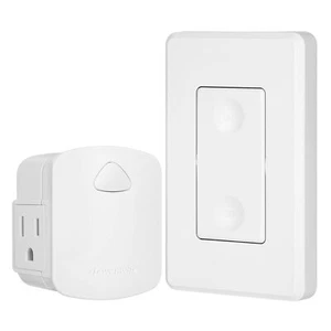DEWENWILS Wireless Light Switch Remote Control Outlet Remote Power Wall Switc... - Picture 1 of 7