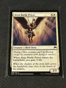 Magic the Gathering Origins Aven Battle Priest - Picture 1 of 2