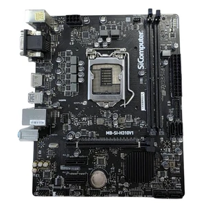 SiCOMPUTER MB-SI-H310V1 Placa Base Micro-ATX Octava Novena Gen LGA 1151 V2 - Imagen 1 de 5