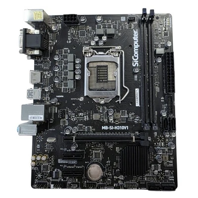 SiCOMPUTER MB-SI-H310V1 Placa Base Micro-ATX Octava Novena Gen LGA 1151 V2 - Imagen 1 de 4