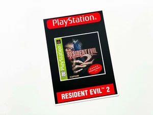 Resident Evil 2 (Greatest Hits) (PS1) VIDPro Karte [nur 5x7 Karte] *AUTHENTISCH - Bild 1 von 6