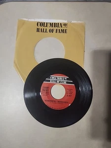 Johnny Mathis 45 RPM The Twelfth Of Never / Wonderful Wonderful Columbia - Picture 1 of 2