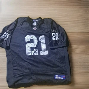 2009 Nnamdi Asomugha Oakland Raiders Reebok Home Authentic Jersey 56 - Picture 1 of 6