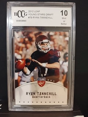 2012 Leaf Young Stars Draft Ryan Tannehill #79 BCCG 10 - Image 1 of 4