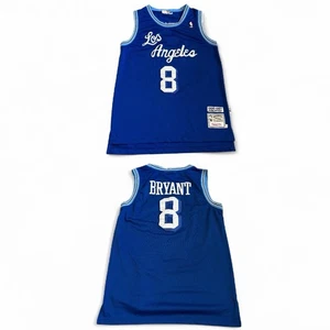 Camiseta deportiva de baloncesto Kobe Bryant #8 LA Lakers 1996-97 talla L Mitchell Ness madera dura - Imagen 1 de 12