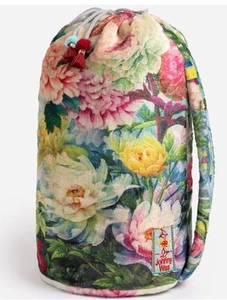 Johnny Was Fleece Drawstring Blanket BAG ONLY Laurel Canyon Heavenly - Picture 1 of 7