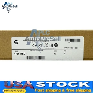 New Factory Sealed AB 1756-HSC /A ControlLogix High Speed Counter Module 1756HSC - Picture 1 of 3