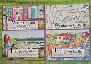 Lot 4 Concept Science Colin Walker Weather Erosion Surface What Earth is Made Of - Imagen 1 de 8