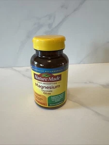 Nature Made Magnesium Glycinate 200mg 60 Capsules Dietary Supplement  08/26 New - Picture 1 of 7
