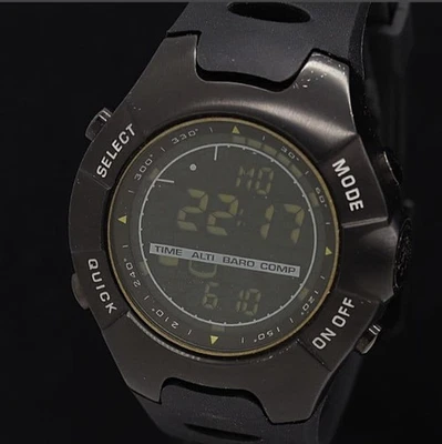 Suunto Observer Digital Wristwatch Black Timer Alarm Backlight Sports Style - Image 1 of 4
