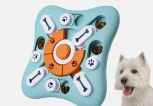 Dog Interactive Puzzle IQ Toys Treat Food Puzzle Game for Dog Mental Stimulation - Picture 1 of 6