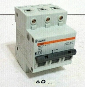 #60A Lot New Merlin Gerin Multi 9 C32H 20 Amp 3 Pole Circuit Breaker Type U - Picture 1 of 3