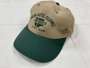 Carquest auto parts cisco Texas tx men's snapback hat cap adjustable vtg 90s 