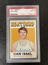 Topps 1971  Dan Issel   # 200 PSA  VG-EX  4 - Free Shipping