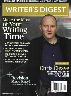 Writer's Digest Magazine Chris Cleave Writing Time Easy Revisions Stories 2012 - Image 1 of 4