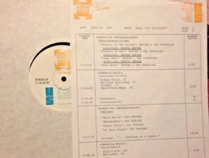 7/22/87 SOLID GOLD SCRAPBOOK SALUTES ROCK'S JULY BIRTHDAYS IN FULL SETS - Picture 1 of 2