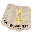 Personalisierte Topflappen Giraffe Blumenkranz - Personalisierte Geschenke