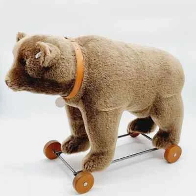 Steiff Bär auf Rädern 400384 1921 limitiert 1500 Jahr 2003 OVP 43 cm Sammler - Bild 1 von 4
