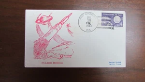 UNITED STATES SPACE POLARIS MISSLE LAUNCH JUL 13 1961 CAPE CANAVERAL - Picture 1 of 2