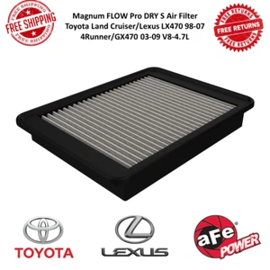 aFe 31-10027 Magnum FLOW Pro DRY S Gray Air Filter For 03-09 4Runner 03-09 GX470 - Picture 1 of 12