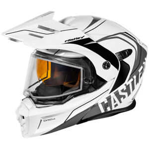 Adult Castle X CX950 V2 Dual Sport Modular Snowmobile Helmet Dual Lens Shield
