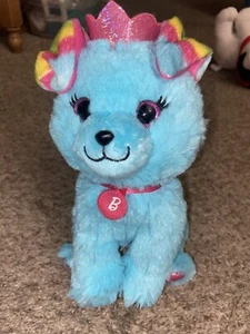 Barbie Plush Queen Cat Blue Pink 2020 Mattel - Picture 1 of 9