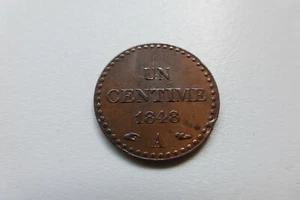 France - 1 Centime 1848A - Picture 1 of 2