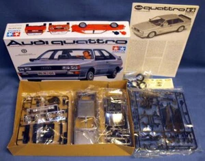 AUDI QUATTRO TAMIYA 1:24 UNASSEMBLED SPORTS CAR MODEL KIT 2431A COMPLETE - Picture 1 of 1