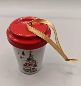 Starbucks Disney Parks vaso de café miniatura árbol de Navidad adorno 2019 - Imagen 1 de 7