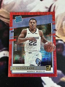 2020-21 Panini Donruss Desmond Bane Choice Red Rated Rookie RC 40/99 #240