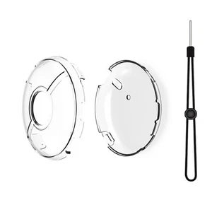 Crystal Protective Cover Case with Anti-fall Hand Strap For Pokémon GO Plus+ K - Picture 1 of 11