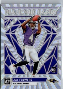 2023 Mani diamante ottico Donruss #DH-ZF Fiori Zay - Foto 1 di 2