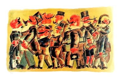 Franz Borghese Litografia numerata, firmata e certificata cm. 70 x 50. - Immagine 1 di 4