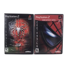PS2 Video Game(2) Lot - Spider-Man Greatest Hits Spider Man 3 ACTIVISION