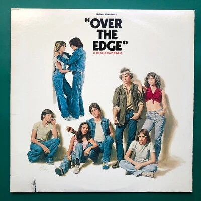OVER THE EDGE Cult Film Soundtrack LP Matt Dillon Cheap Trick Hendrix Ramones US - Image 1 of 4