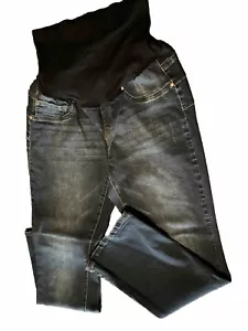 Umstandshose 9th & Main blau Jeans Stretch Style XL - Bild 1 von 2