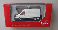Herpa 092982 VW Crafter 2016 Van High Roof White 1 87