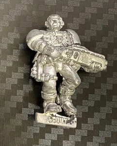 Warhammer 40k - 1997 Metal scout marine (with shotgun) used. (2) - Bild 1 von 2