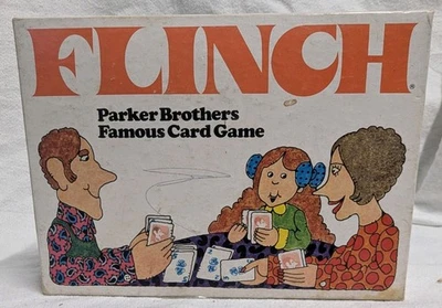 Vintage Flinch Card Game Parker Brothers Complete Set w/ Box & Manual Retro 1963 - Image 1 of 3