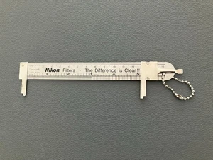 EXTREMELY RARE !! Original NIKON Filter Gewinde Meßschieber Schieblehre Caliper - Photo 1/3