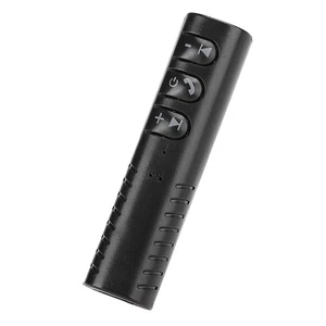 Portable Collar Clip Car Hands Free BT 3.5 AUX Receiver 4.2 High Defin NEW - Afbeelding 1 van 11