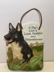 Targa da parete da appendere cane pastore tedesco amore di un cane Enesco decorazione casa - Foto 1 di 7