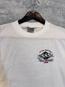 Camiseta de Torneo Vintage 1996 USSSA Marina de los Estados Unidos/Marines Puntada Única Relieve XL - Imagen 1 de 9
